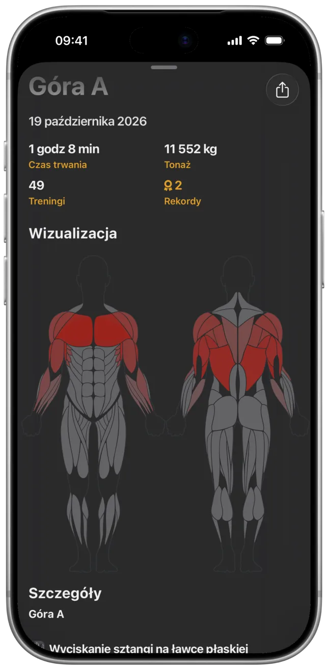 Aplikacja SmartWorkout: dziennik treningowy